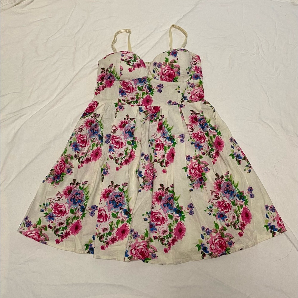 Derek Heart Floral Dress